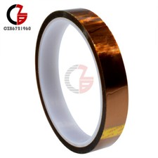 15mm 1.5cm 33m 100ft Tape High Temperature Heat Resistant Polyimide 15MM x33M