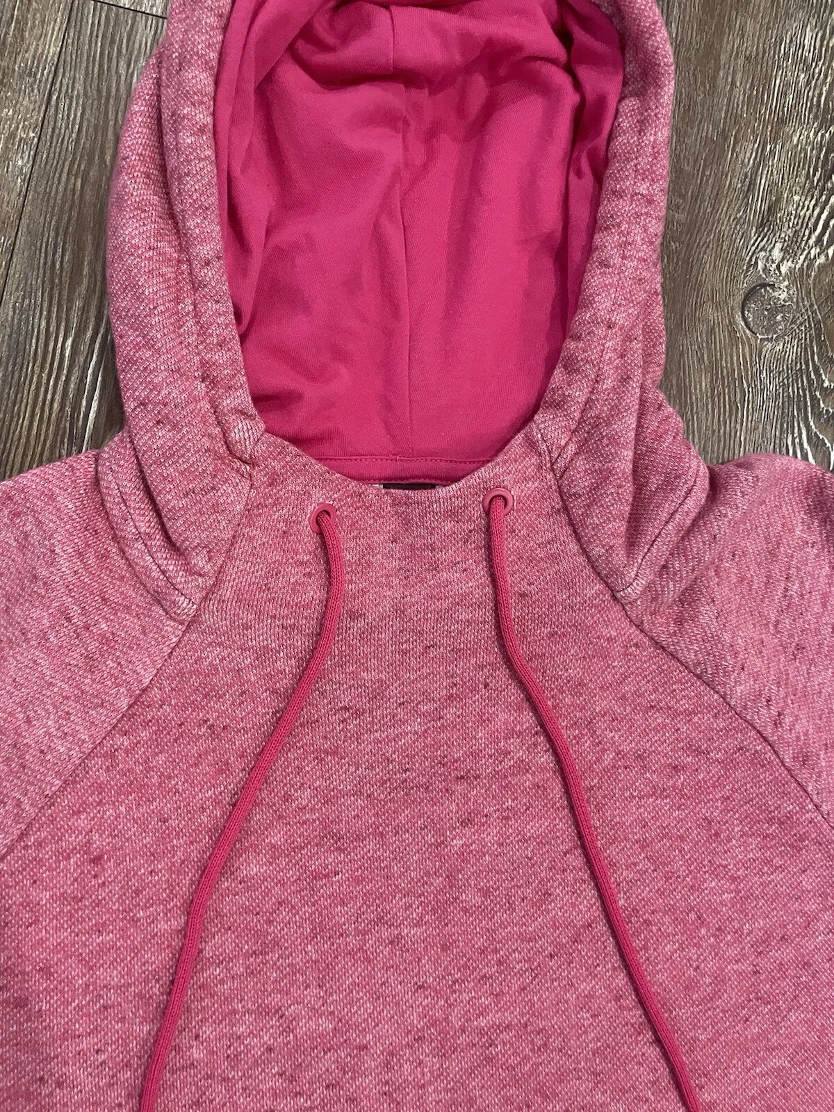 VETEMENTS Adidas Felpa con Cappuccio Donna Taglia Large Rosa Pullover Coulisse Yoga Allenamento Pilates