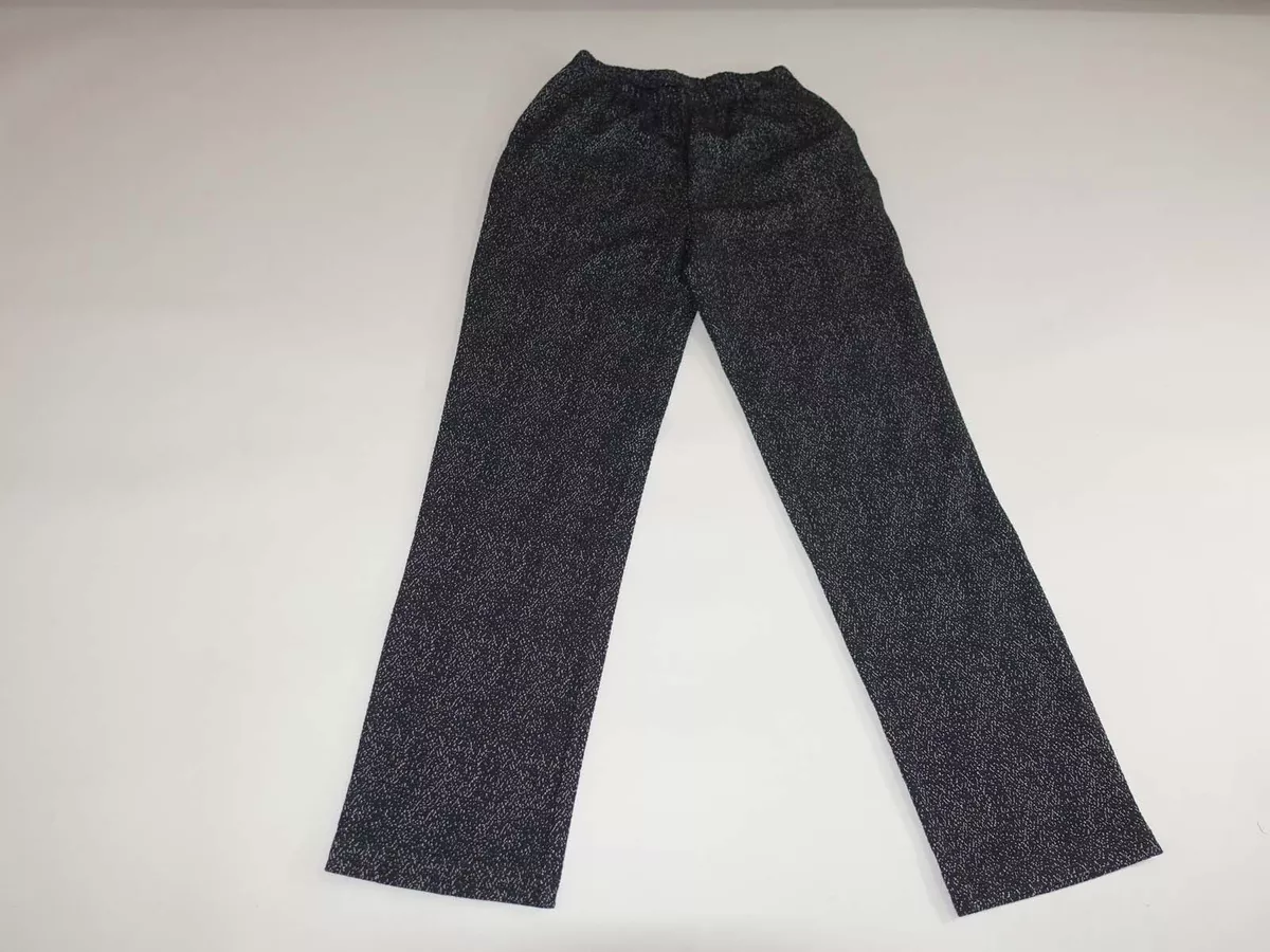 Lands' End Womens Lighthouse Pull On Pants Size XS 2 - 4 NWT Black