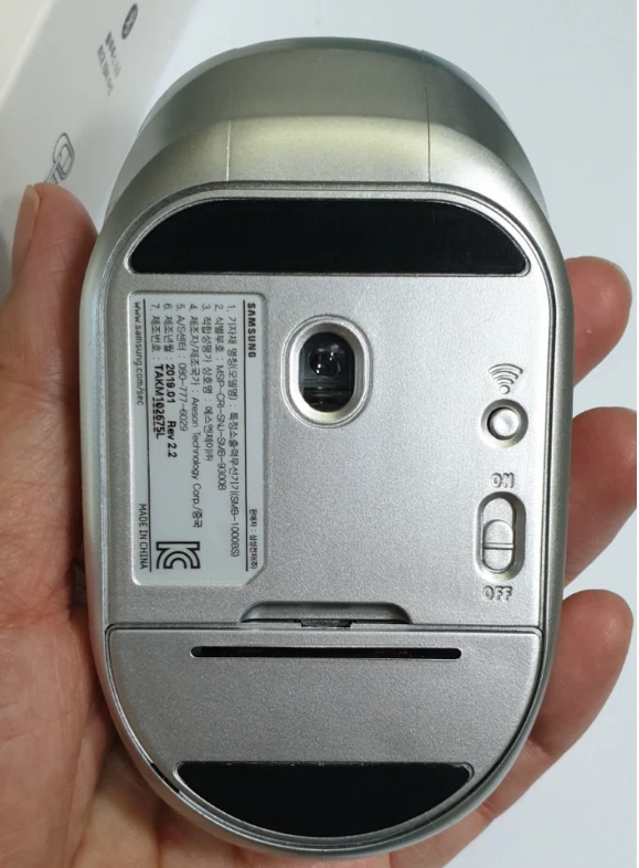 SAMSUNG SMB-1000BS Wireless Mouse Bluetooth 3.0 Laptop Optical Mouse 1000dpi - Image 3 of 4