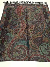 Women Comfort Stylish Cape Shawl Scarf Sweater Fringe Coat Table Runner Native