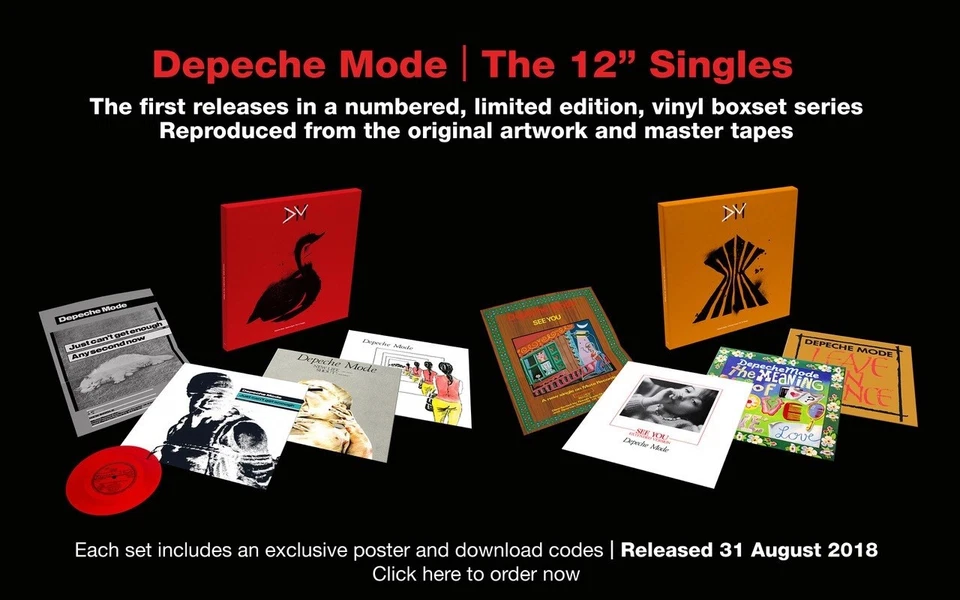 Depeche Mode A Broken Frame 12" Singles Collection LTD 3x12" Vinyl Box - Bild 2 von 2
