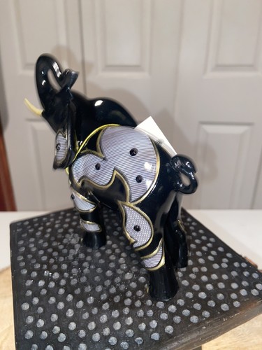 The Hamilton Collection Stärke des Onyx Figur Elefant Kelli Edwards - Bild 17 von 24