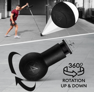 Barbell Bomb Landmine Base Attachment for Olympic Steel Bars Gym