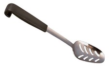 Le Buffet Slotted Serving Spoon Black Kitchen Food Serving Utensil Salad 22cm