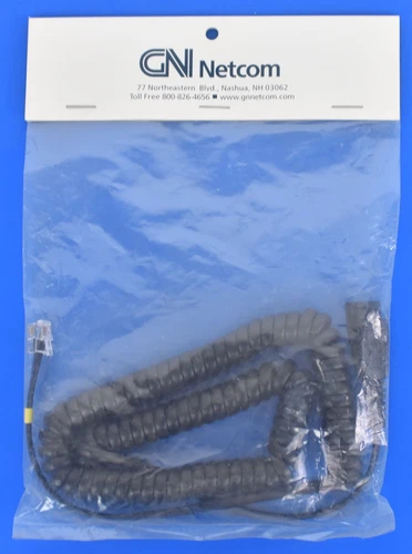 GN Netcom 8800-02 / 27361101 Modular to QD Coiled Direct Connect Cord Cable C3