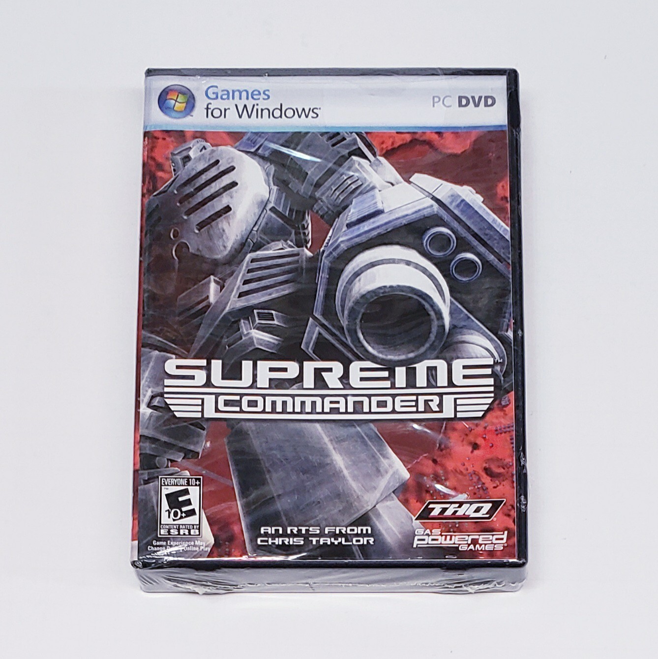 Supreme Commander PC Game DVD-Rom 2007 Windows Strategy Game NEW SEALED