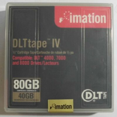 Imation DLT Tape IV Cartridge 40GB   80 GB Compressed  OVP