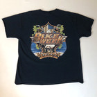 Daytona Beach Bike Week 2013 Mens Black Motorcycle T Shirt Size X Large Florida
