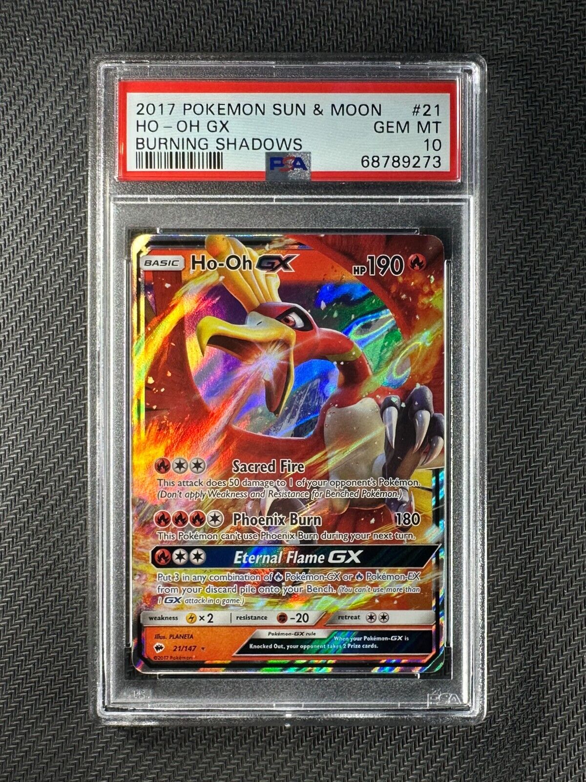 Pokémon Ho-Oh V Ho Oh Japanese Incandescent Arcana 080/068 Sr S11a