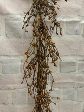 Pip Berry Garland Tan 4' FULL BEAUTIFUL BERRIES