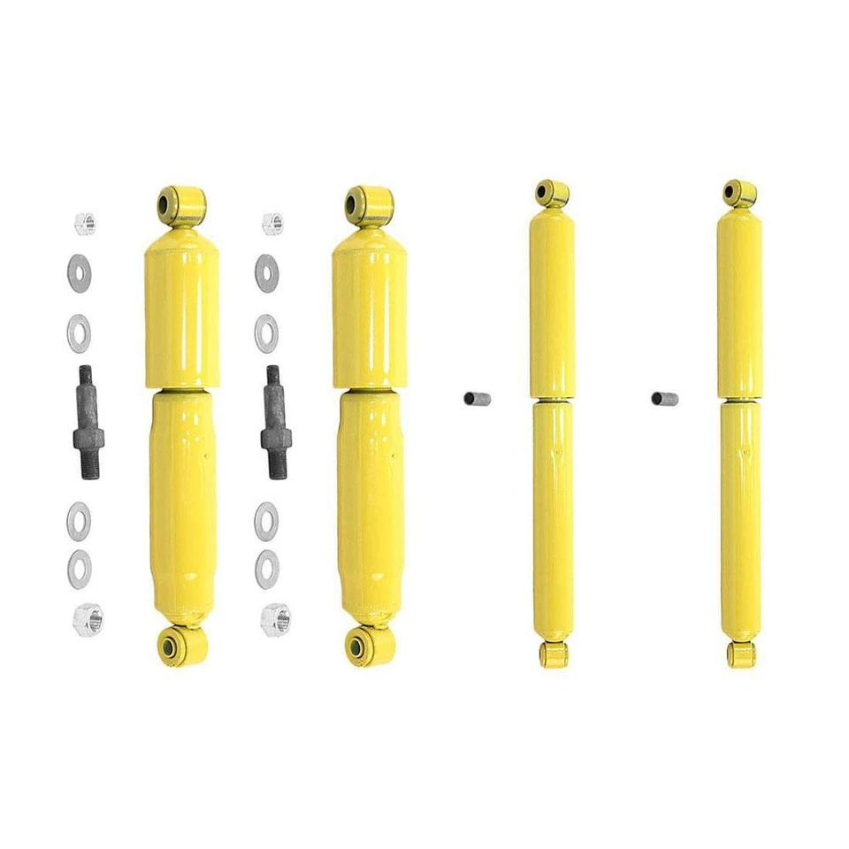 4 puntales amortiguadores delanteros traseros Monroe para panel Chevrolet C20 1967 Foto 2 de 4