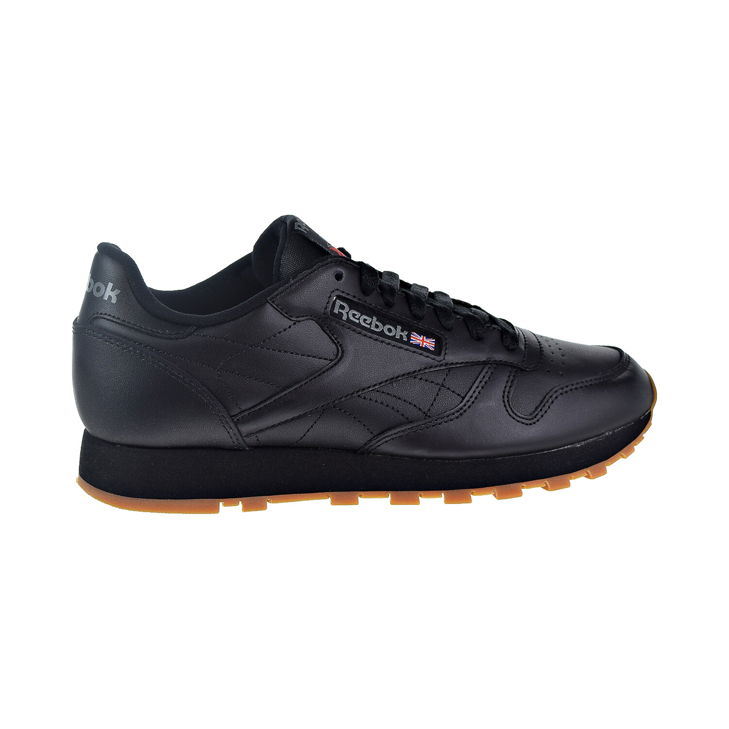 reebok cl lthr black