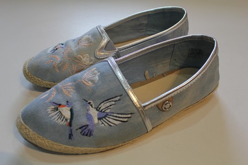 TOM TAILOR Damen „espadrilles “Canvas/ Freizeitschuh Gr. 40 modisch schön bequem