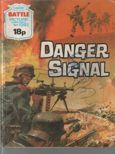 BATTLE PICTURE LIBRARY No 1393 - Danger Signal - Picture 1 of 1