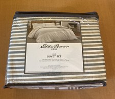 Eddie Bauer Home King Duvet Cover Set with 2 Shams
