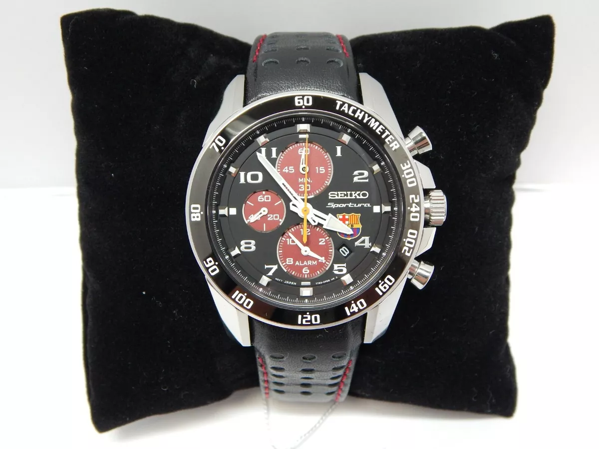Seiko sportura fc hotsell barcelona chronograph watch