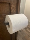 Handcrafted Farmhouse Bathroom Toilet Paper Holder, Steel Toilet Paper Holder