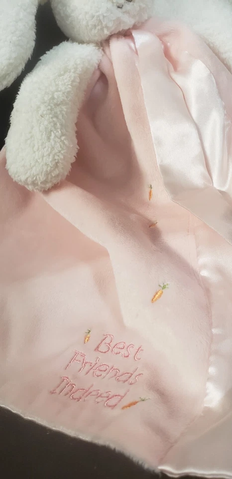 Manta de seguridad para bebé Bunnies By The Bay Lovey Pink Best Friends Indeed 2013 Foto 3 de 4