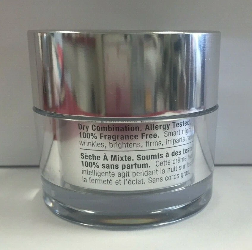 Nueva Crema Hidratante Clinique Smart Night Reparación Personalizada 1.0 oz/30 ml Combinación Seca Foto 3 de 4