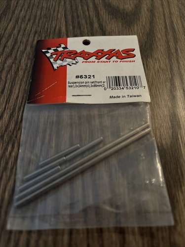 Traxxas E-Revo Revo Suspension Pin Set (front or rear, hardened steel) #5321 - Picture 3 of 4