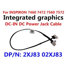 DC Power Jack Cable For Dell Inspiron 7000 7460 7560 7472 7572 02XJ83 2XJ83