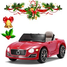 LICENSED Bentley Style 12V Electric Kids Ride On Car Toys Gifts w/Remote Control
