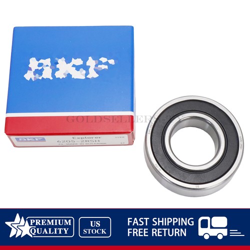 NEW 1x 6205-2RS For SKF Rubber Seal Ball Bearing 25x52x15 6205 2RS 6205RS US - Picture 2 of 10