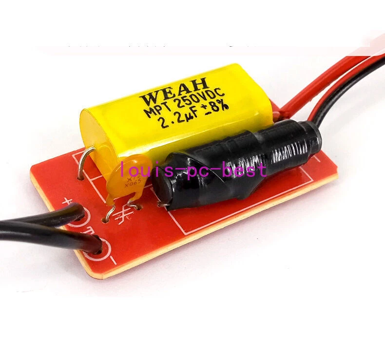 2pcs 40W Car Treble Hifi Speaker Frequency Divider Tweeter Crossover Filter - Image 3 of 4