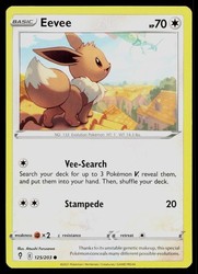 Eevee 125/203 Evolving Skies
