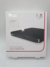 LG - 8x External USB Double-Layer DVD±RW/CD-RW Drive - New In Box LG DVD Writer 