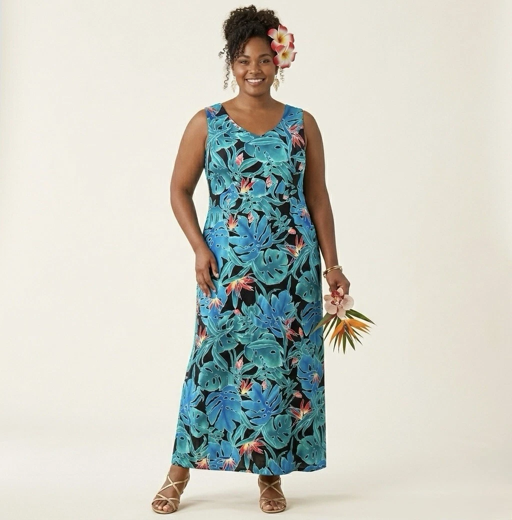 Hilo Hattie Dresses Cotton Long for sale | eBay Hilo Hattie Dresses Cotton Long for sale | eBay