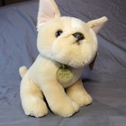 ❦ New AURORA WORLD Stuffed Plush Toy FRENCH BULLDOG Frenchie Cream Dog Plushie — photo 3