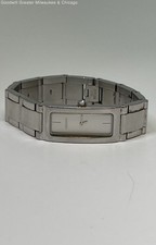 DKNY Silver Tone Model 230210 Wristwatch 62.6g
