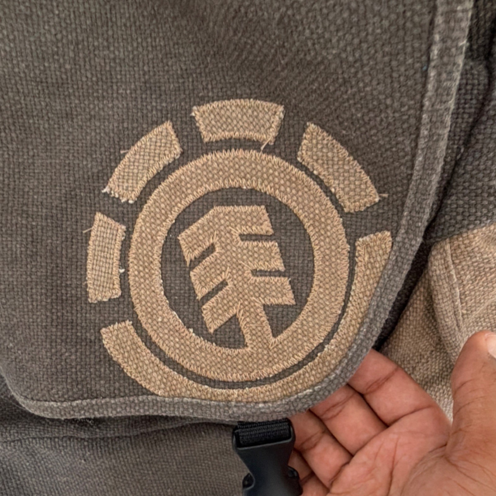 Element Brown Messenger Bag Adjustable Shoulder S… - image 3