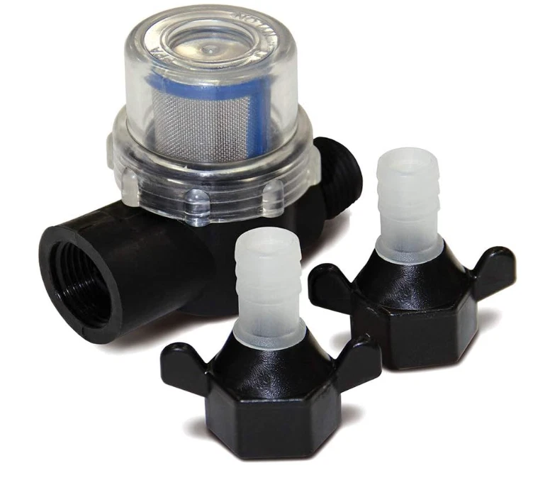 Flow Max 12V RV Pump, 3.0 GPM, 50 PSI, 9.5A, Self-Priming, Filter - 689052 - Image 4 of 4