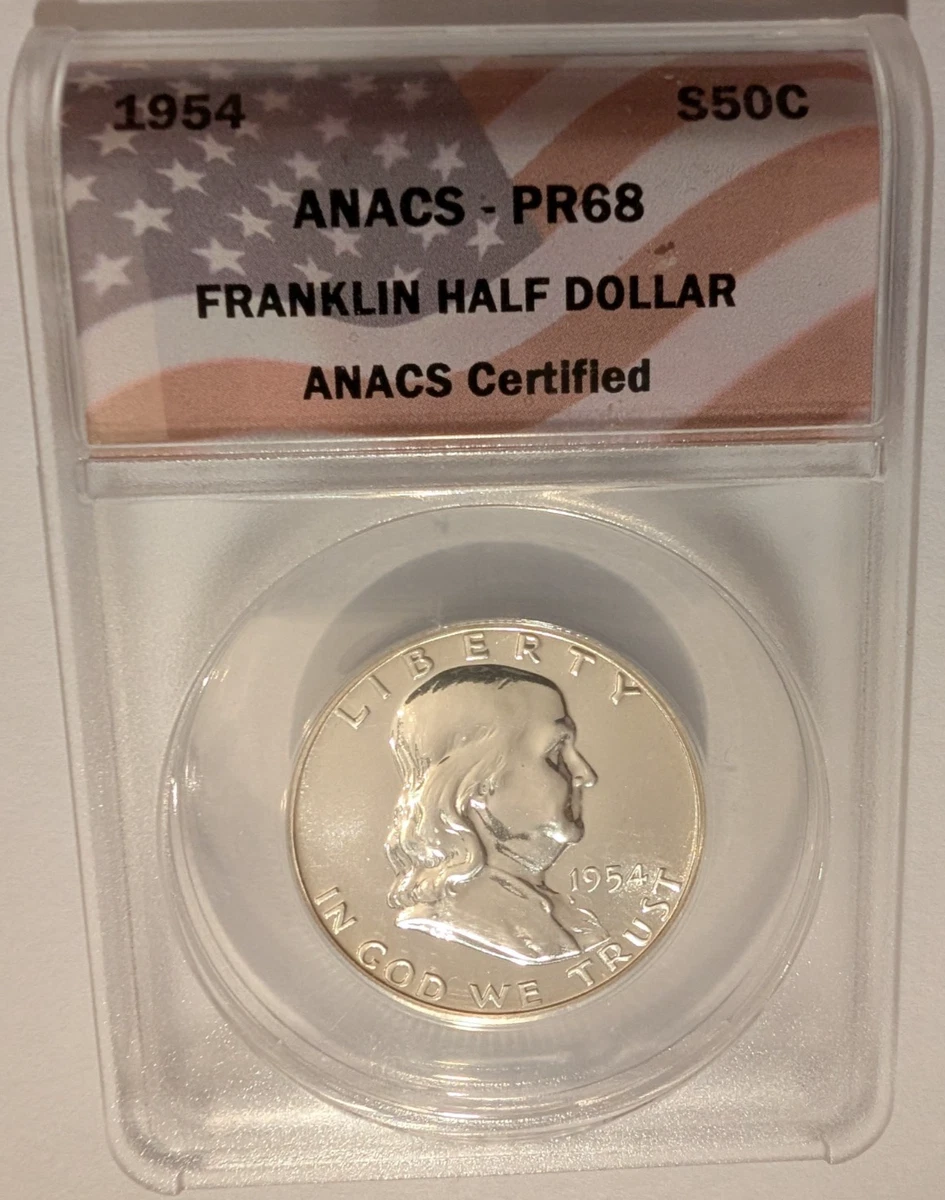 PR 68 Graded Franklin Half Dollars 1948-1963 for sale | eBay