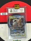 Grade10 Pokemon Chinese Eevee & Snorlax GX CSM2cC-103 RRCard Sun&Moon