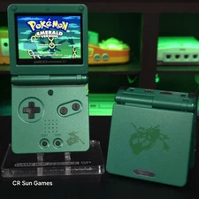 Nintendo Game Boy Advance GBA SP IPS Adjustable Brightness - Rayquaza-