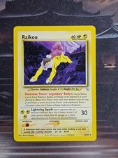 Raikou 22/64 Rare Neo Revelation Pokemon Unlimited Moderately Played on eBay