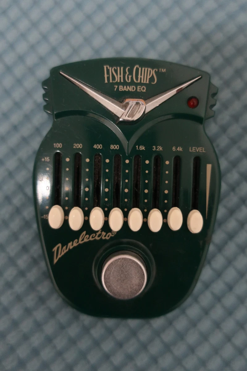 Danelectro DJ14 Fish & Chips 7 Band EQ Equalizer Guitar Effect