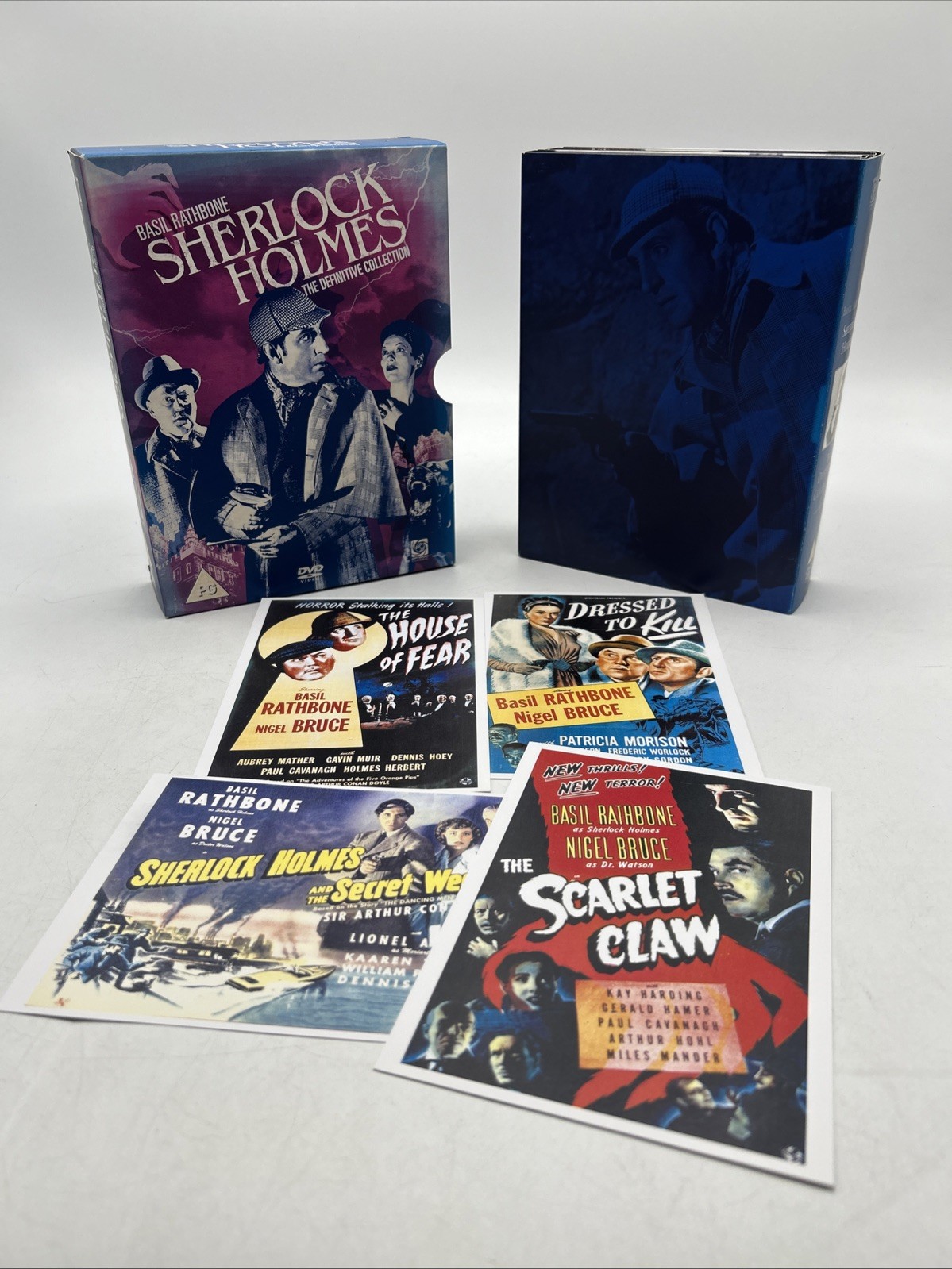 Basil Rathbone Sherlock Holmes The Definitive Collection DVD Box Set 7 Discs