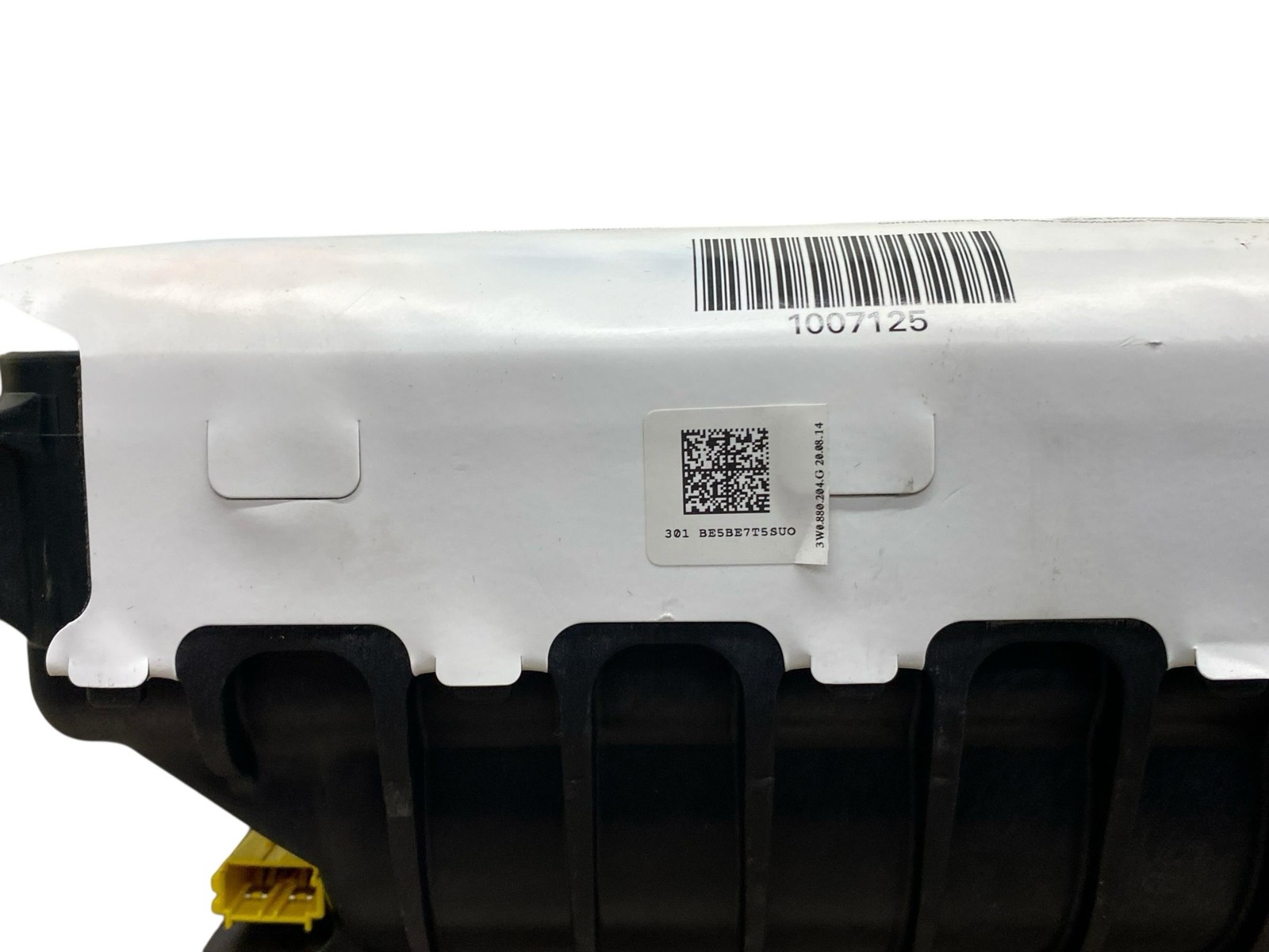 2015 BENTLEY CONTINENTAL PASSENGER DASHBOARD UPPER SRS AIR BAG 3W0880204G OEM