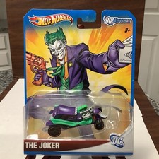 New with minimal shelf wear 2011 Hot Wheels DC Universe The Joker