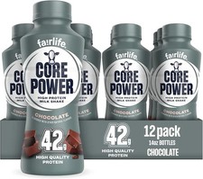 Core Power Elite High Protein Shake, Chocolate, 42g Bottle, 14oz, 12 Pack
