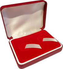Sovereign Box to hold 2 coins(Plain Insert)