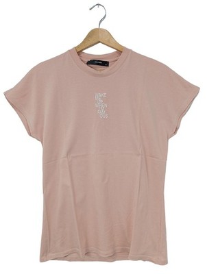 HALLHUBER Print-Shirt Damen Shirt Gr. DE 34 pink Casual-Look