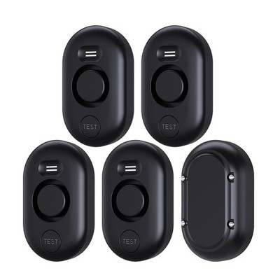 5Pack Waterproof Water Leak Detectors 100dB Loud Water Leak Sensor