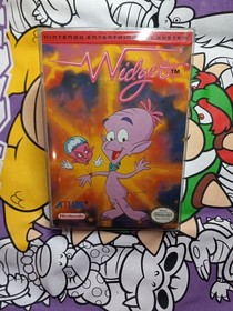Widget (Nintendo NES) Complete CIB With Paperwork And Poster.