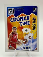 2025 Donruss WNBA #12 A'ja Wilson Crunch Time